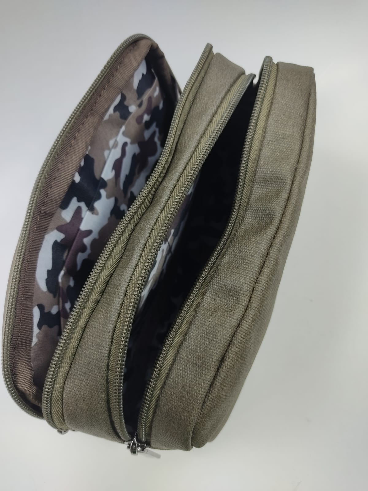 borsello uomo di aeronautica militare am-540 nero/ khaki/ blu