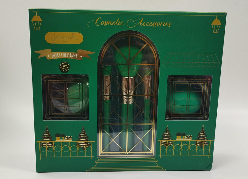 set bellezza L merry xmas green di camomilla milano cod. 04054