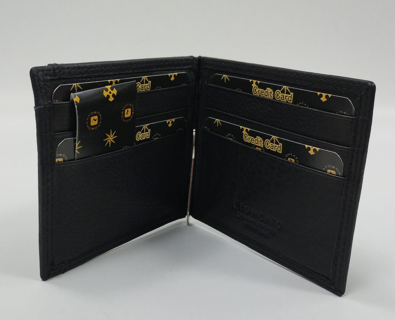 portafoglio uomo roncato art. 182.23 nero/ cuoio/ moro