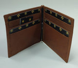 portafoglio uomo roncato art. 182.23 nero/ cuoio/ moro