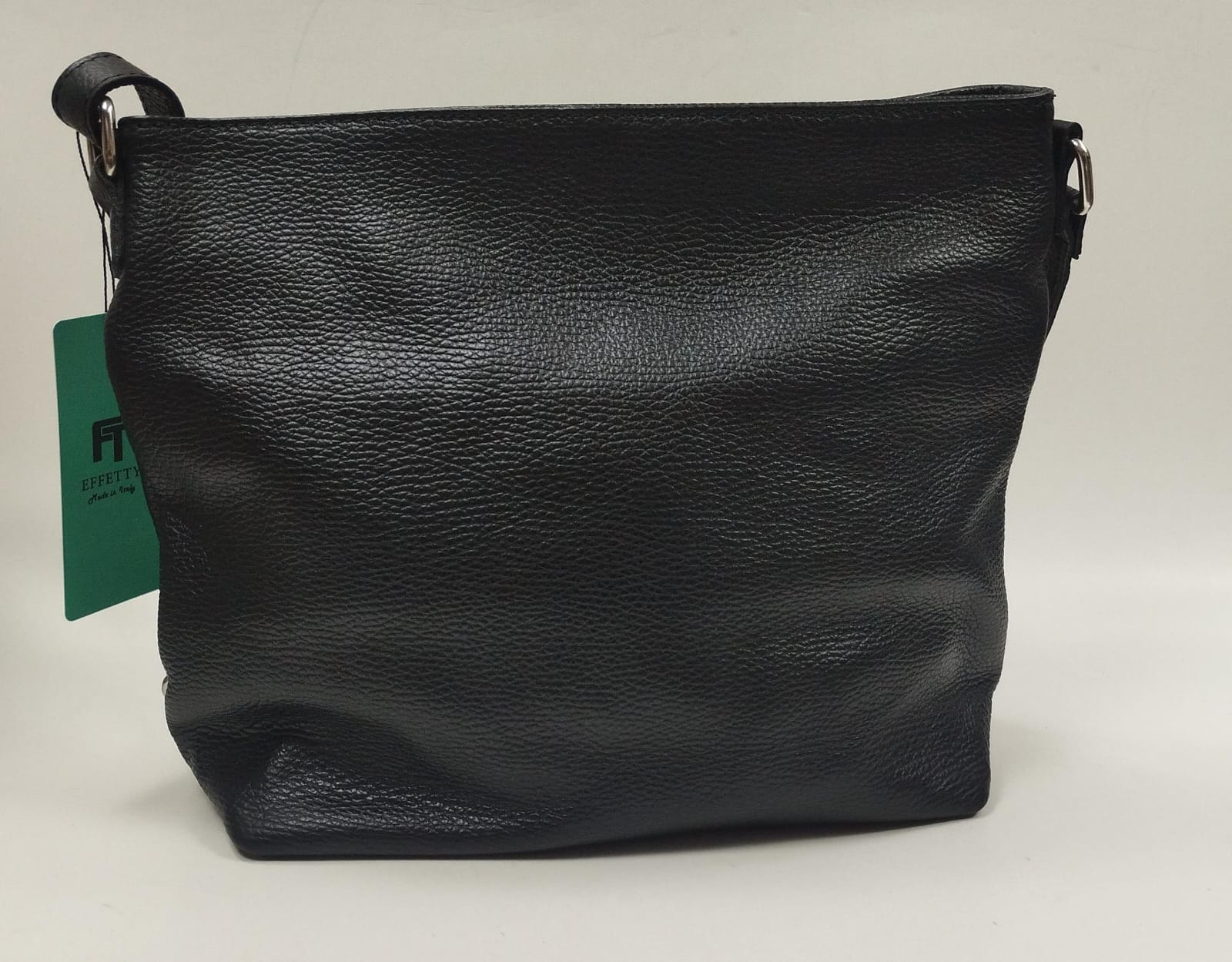 borsa donna effetty in pelle 0050261.0/AS cuoio/verde/nero