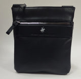 tracolla uomo di beverly  hills polo club bh-8481 nero/ antracite/ blu