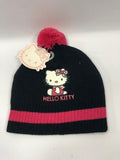 Cappello invernale bimba di Hello Kitty nero/ rosa / lilla