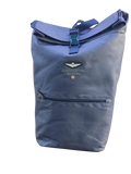 zaino uomo di aeronautica militare am-544 nero/ blu/ verde