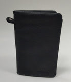 portacarte uomo di gai mattiolo gm522.45 blu/ nero/ cuoio