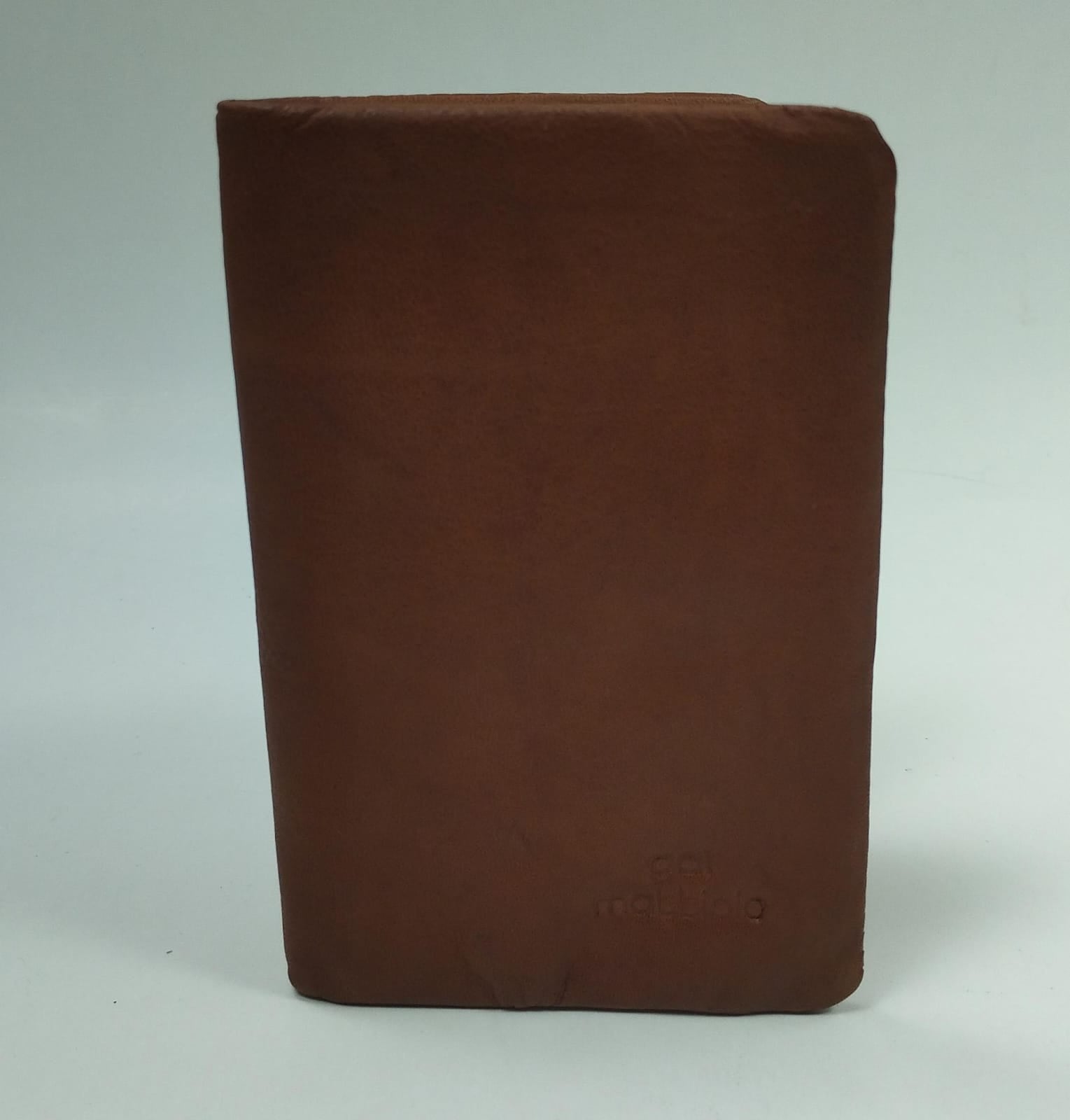 portacarte uomo di gai mattiolo gm522.45 blu/ nero/ cuoio