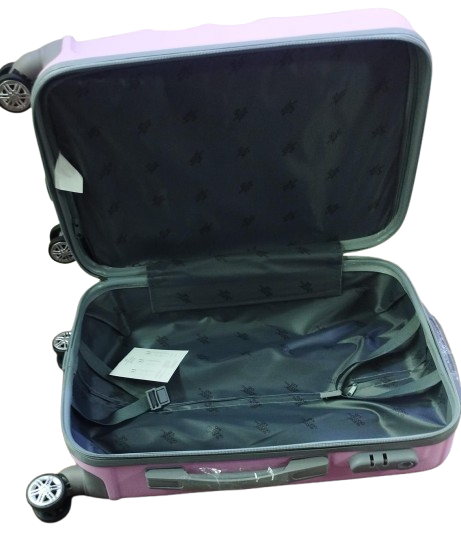 trolley rigido a 4 ruote di gai mattiolo mj6071 rosa