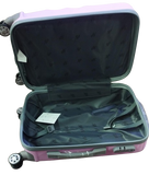 trolley rigido a 4 ruote di gai mattiolo mj6071 rosa