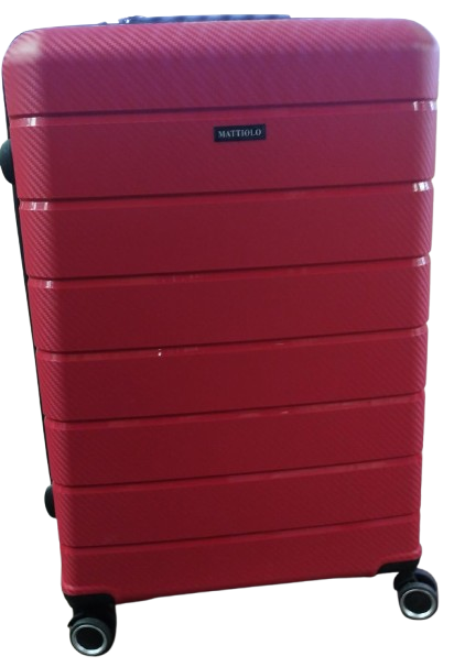 trolley rigido 4 ruote di gai mattiolo rosso