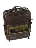 zaino uomo in pelle di beverly hills polo club bh-385 marrone/ brandy