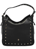 borsa donna di beverly hills polo club bh-3461 nero/cuoio