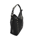 borsa donna di beverly hills polo club bh-3461 nero/cuoio