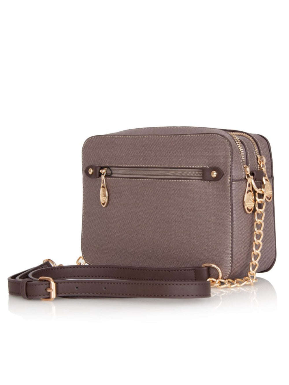 Tracolla donna di beverly hills polo club bh-3414 nero/ moro