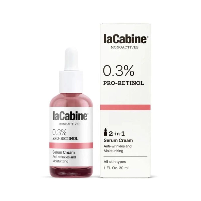 laCabine siero crema viso niacinamide/ peptides solution/ pro-retinol/ pha/ hyaluronic acid solution/ cica solution