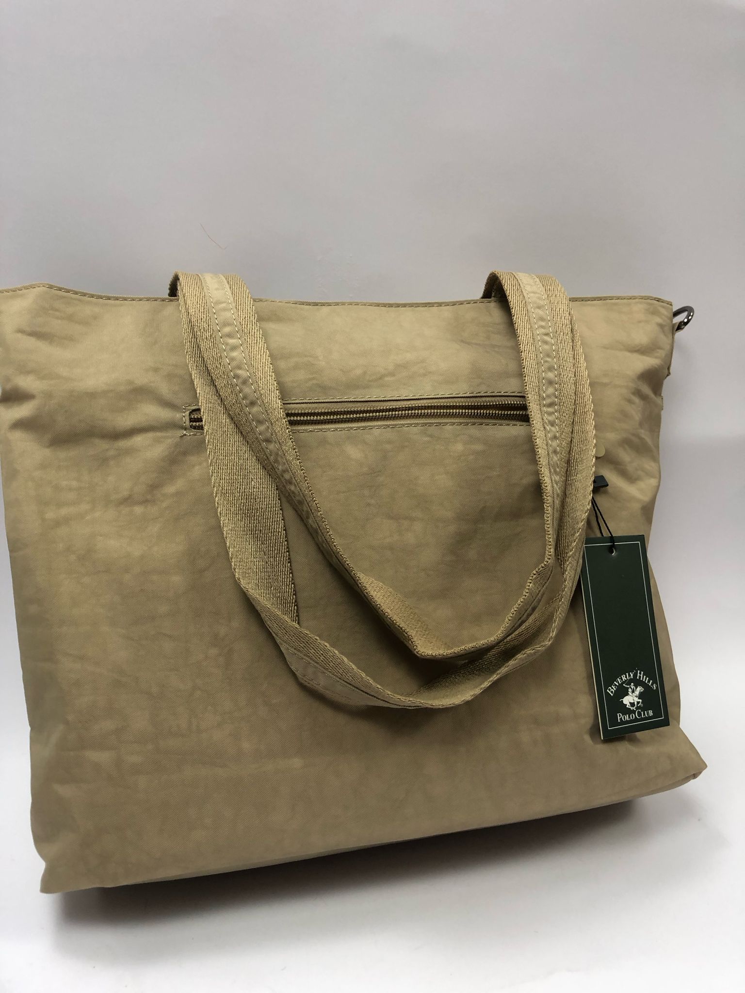 Borsa donna di beverly hills polo club bh-3957 nero/ blu/beige