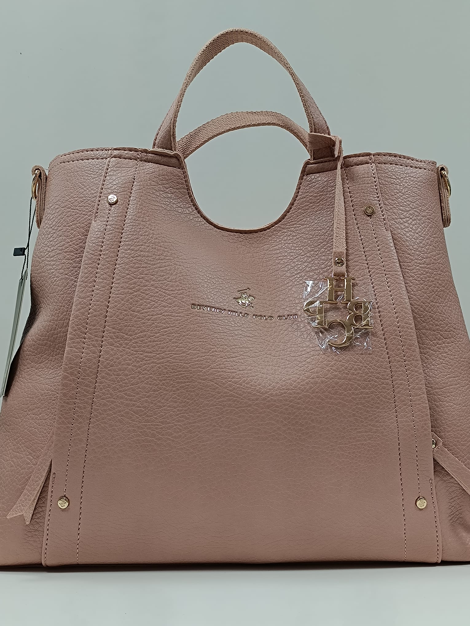 Borsa donna di beverly hills polo club bh-3731 nero/bianco/blu/cipria/panna/celeste/giallo /lilla