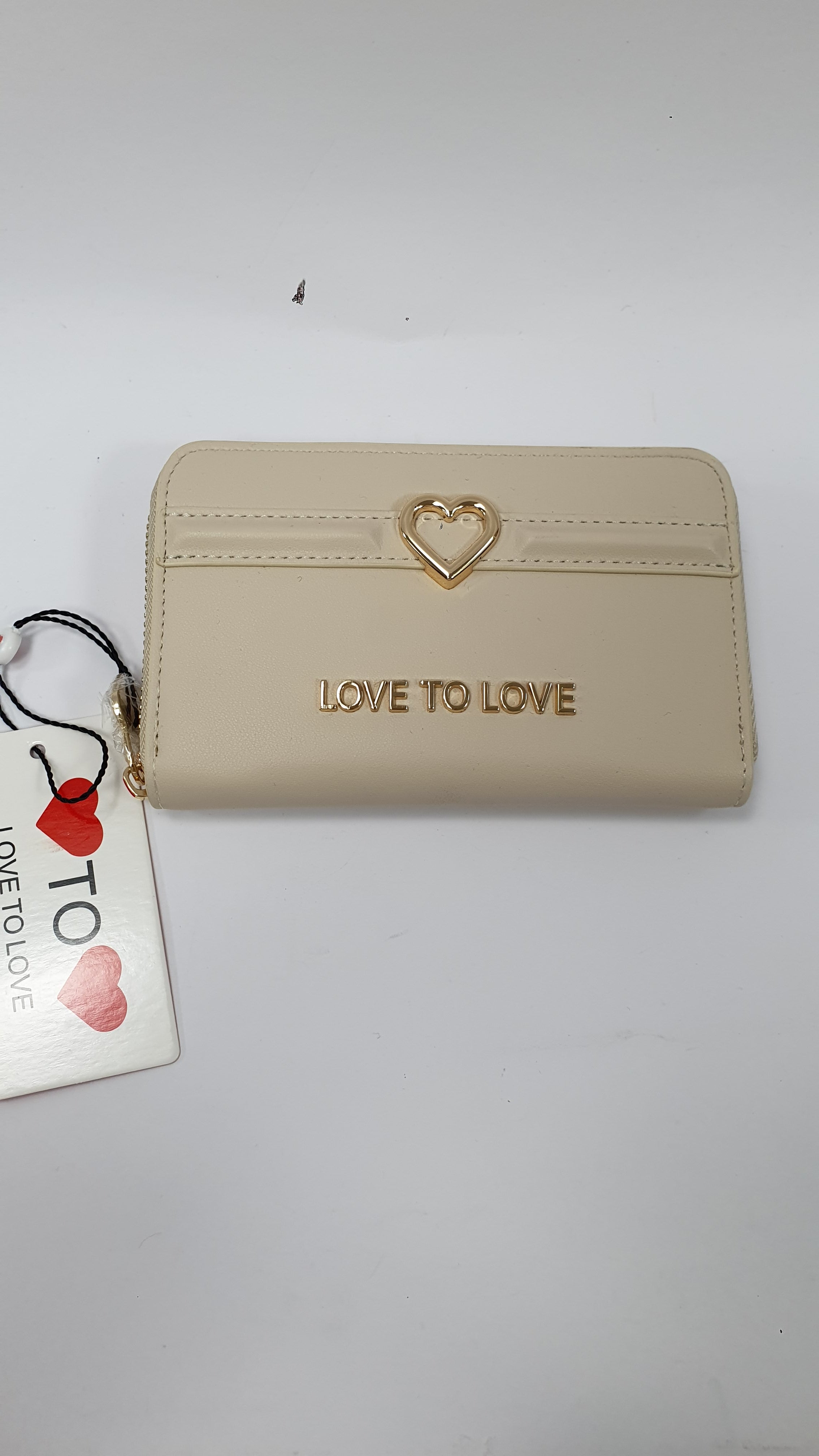 Portafoglio piccolo donna di love to love lo-544 beige