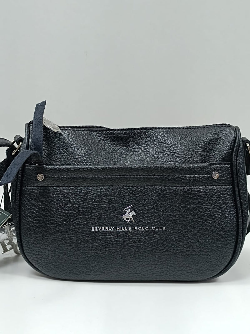Borsa donna a tracolla di beverly hills polo club BH-3736 cipria/ nero/ panna/bianco/ lilla/blu/ celeste/ ocra