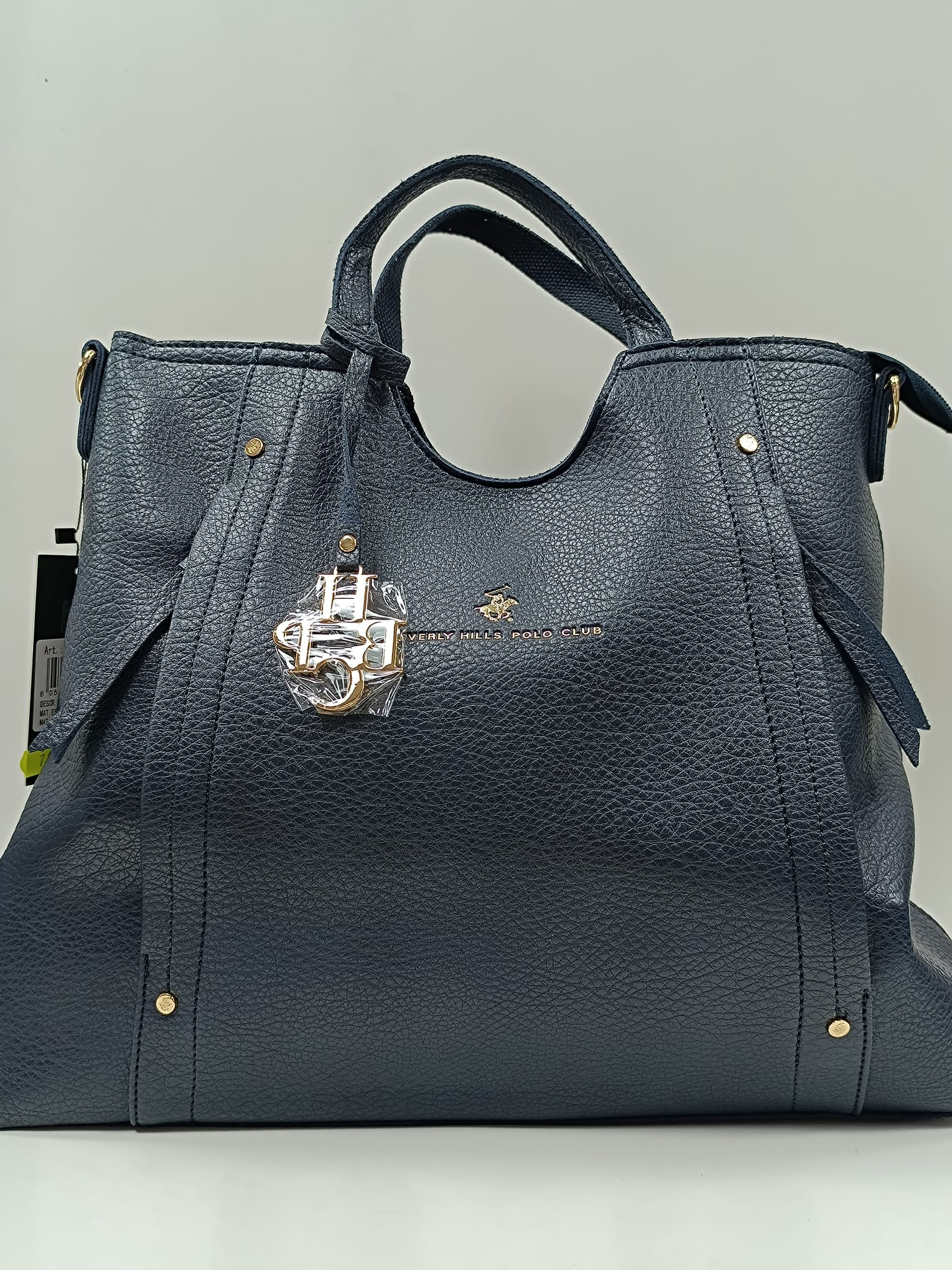Borsa donna di beverly hills polo club bh-3731 nero/bianco/blu/cipria/panna/celeste/giallo /lilla