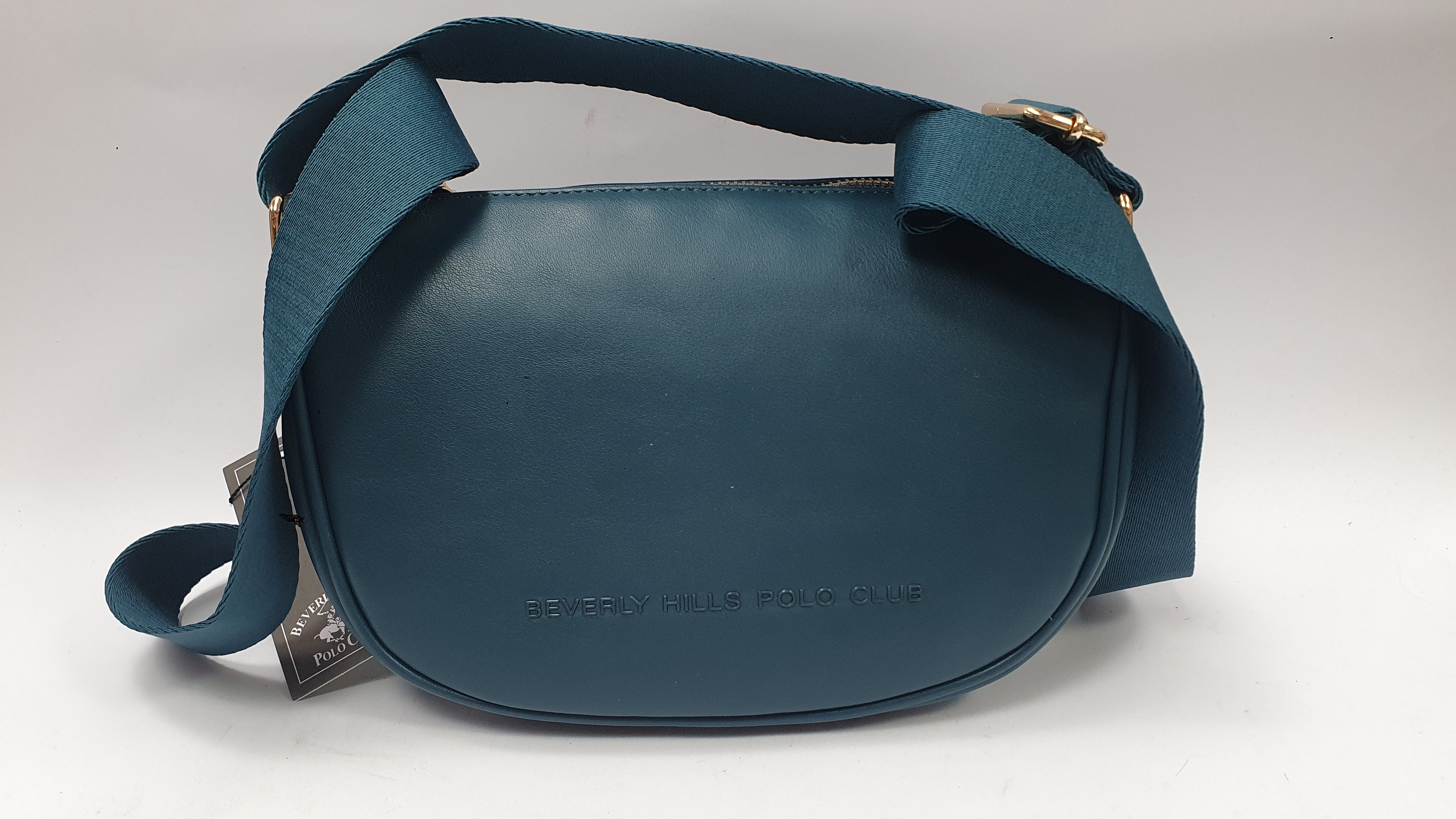 borsa donna di beverly hills polo club bh-3843 nero/ cuoio/ ottanio/ blu/  beige