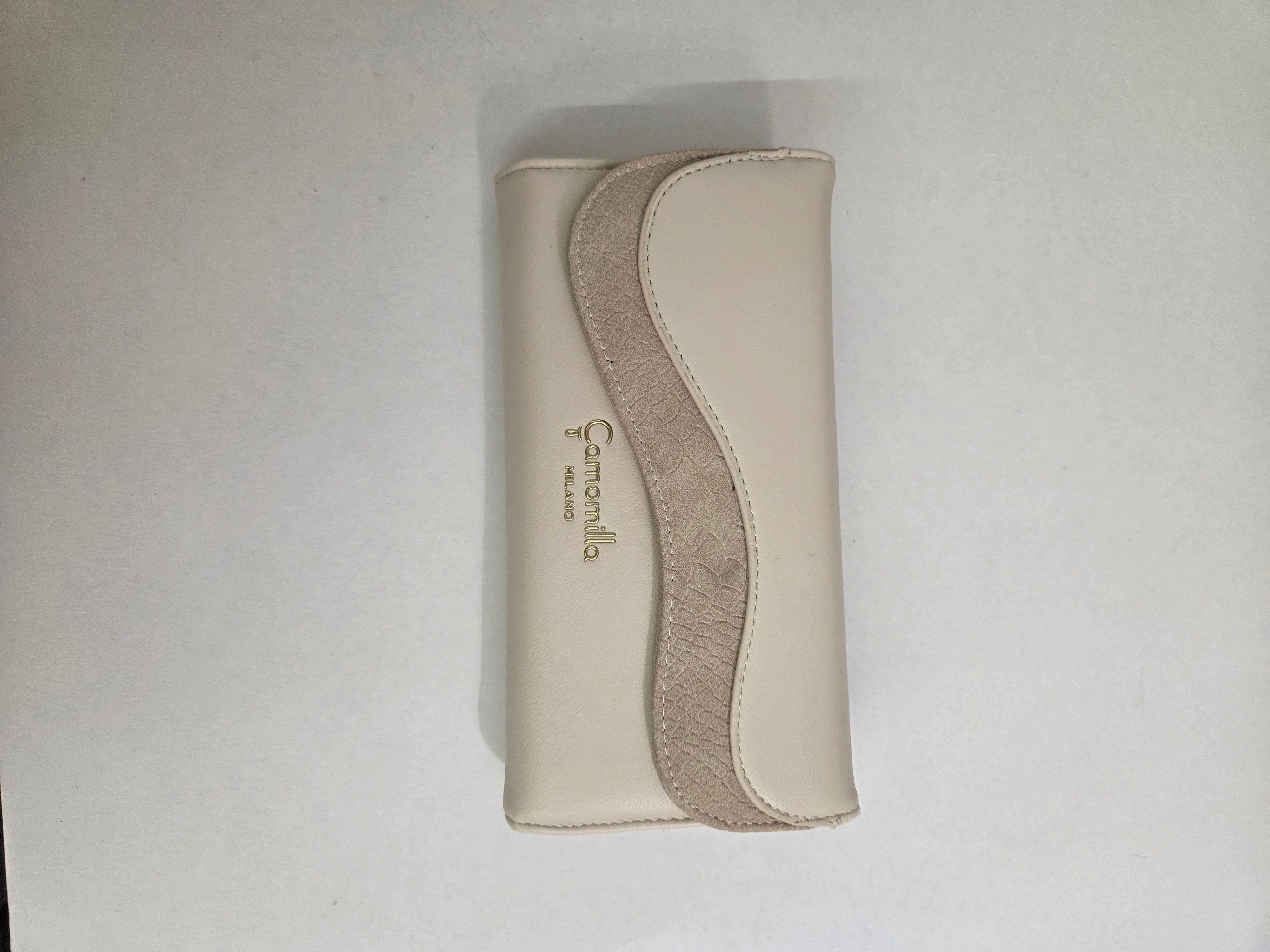Portafoglio L emma di camomilla Milano marrone/off white