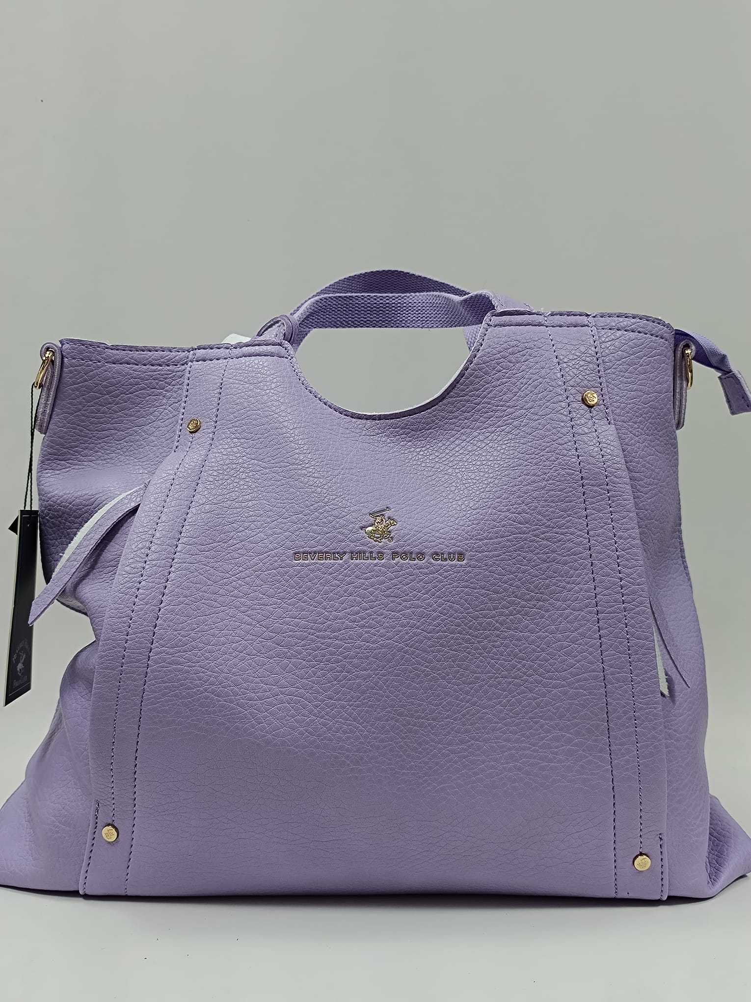 Borsa donna di beverly hills polo club bh-3731 nero/bianco/blu/cipria/panna/celeste/giallo /lilla