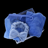 Set da bagno camomilla Milano a tinta unita cod.64148 rosa/ lilla/ azzurro/ marrone