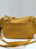 Borsa donna a tracolla di beverly hills polo club BH-3736 cipria/ nero/ panna/bianco/ lilla/blu/ celeste/ ocra