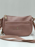 Borsa donna a tracolla di beverly hills polo club BH-3736 cipria/ nero/ panna/bianco/ lilla/blu/ celeste/ ocra