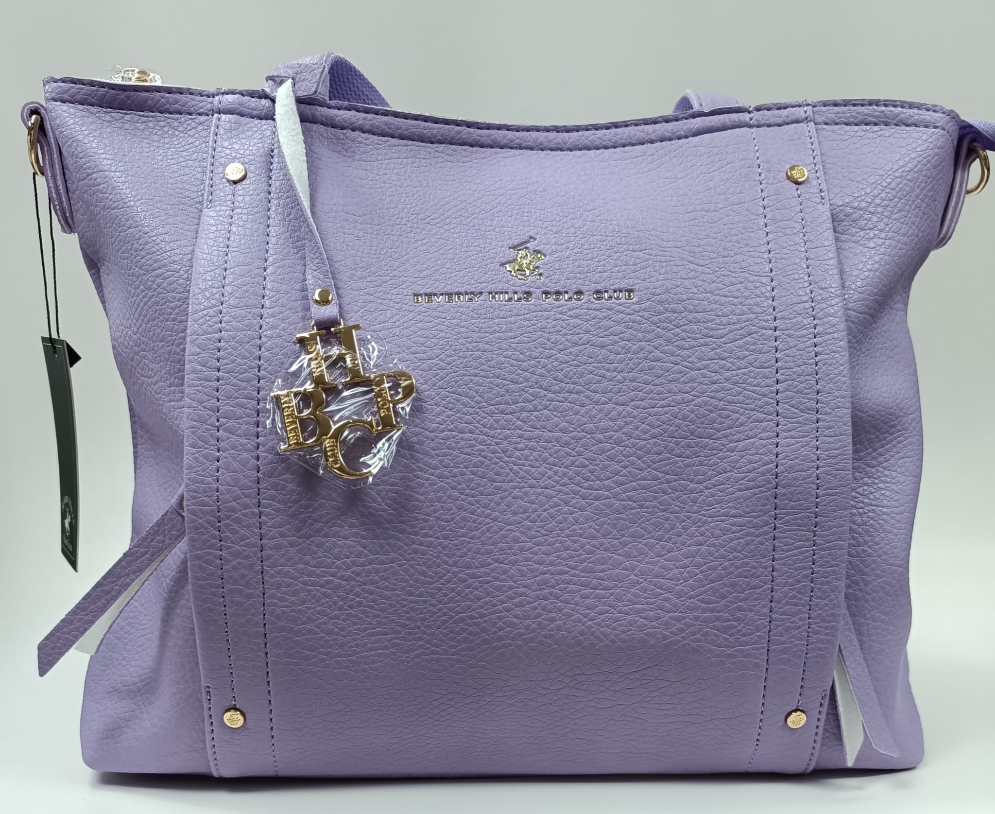Borsa donna di beverly hills polo club bh-3730 bianco/blu/nero/giallo/cipria/celeste/ lilla/ panna
