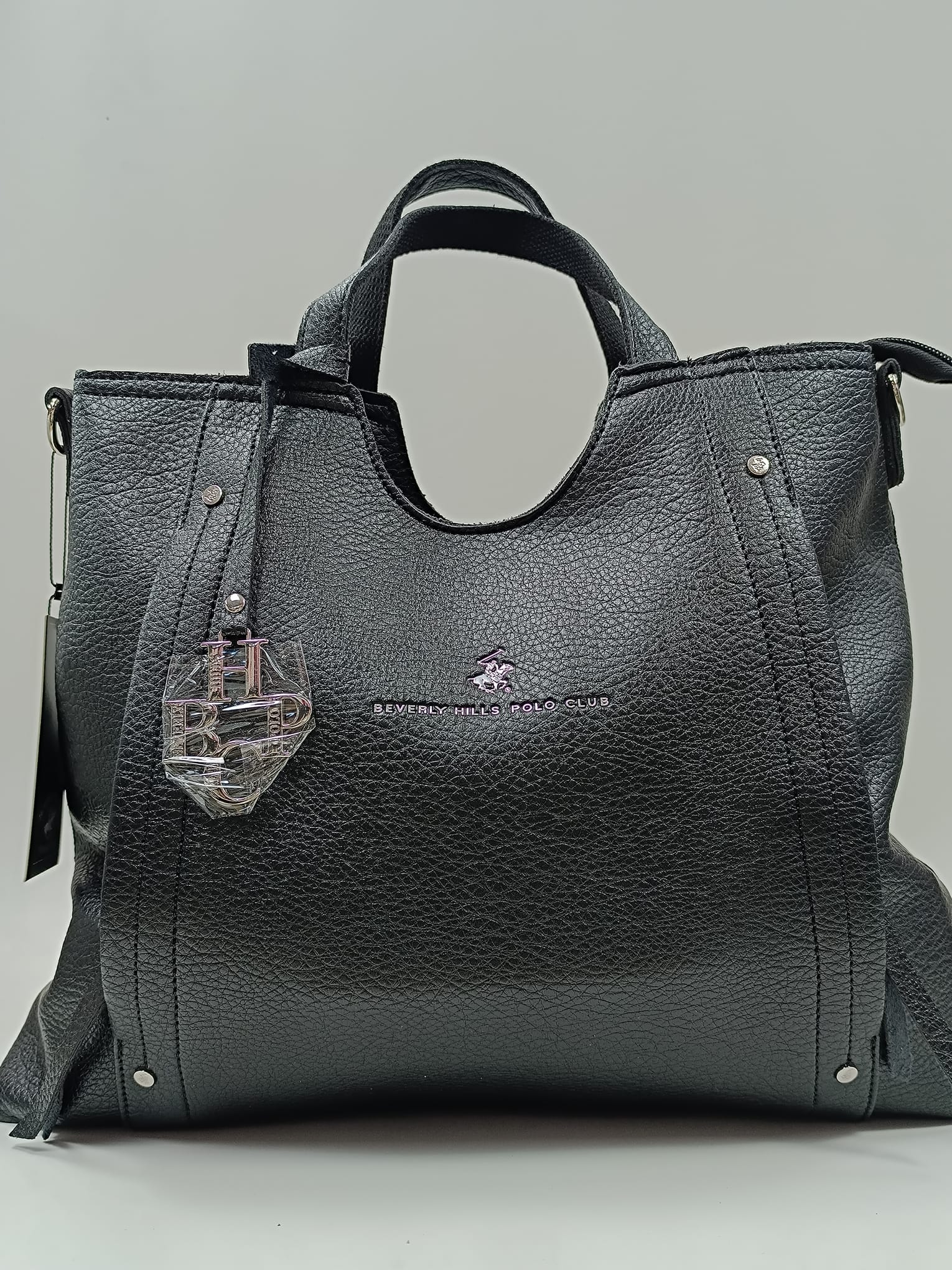 Borsa donna di beverly hills polo club bh-3731 nero/bianco/blu/cipria/panna/celeste/giallo /lilla