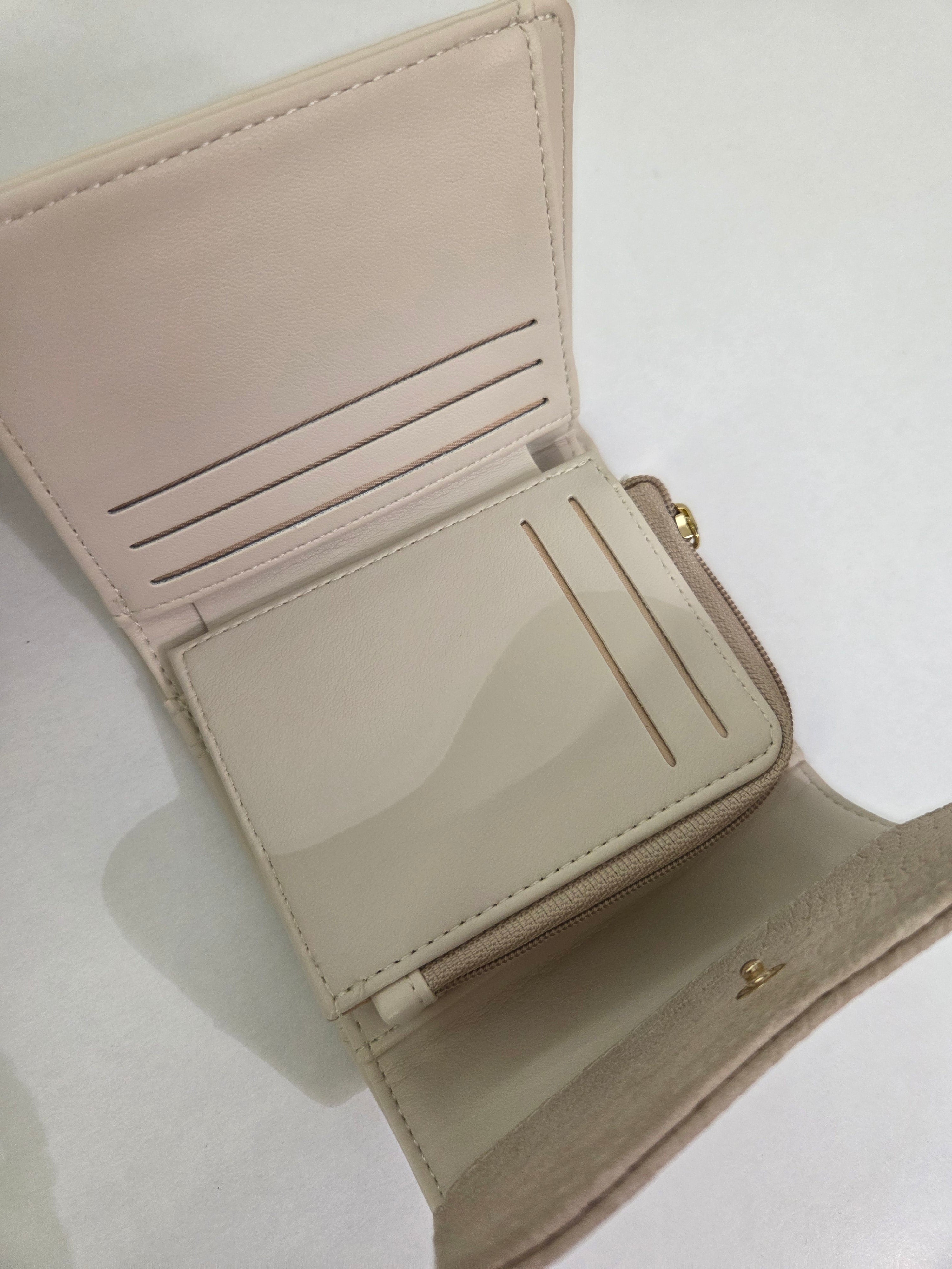 Portafoglio s emma di camomilla Milano marrone/ off white