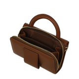 Borsa portafoglio emma di camomilla milano marrone/ off white