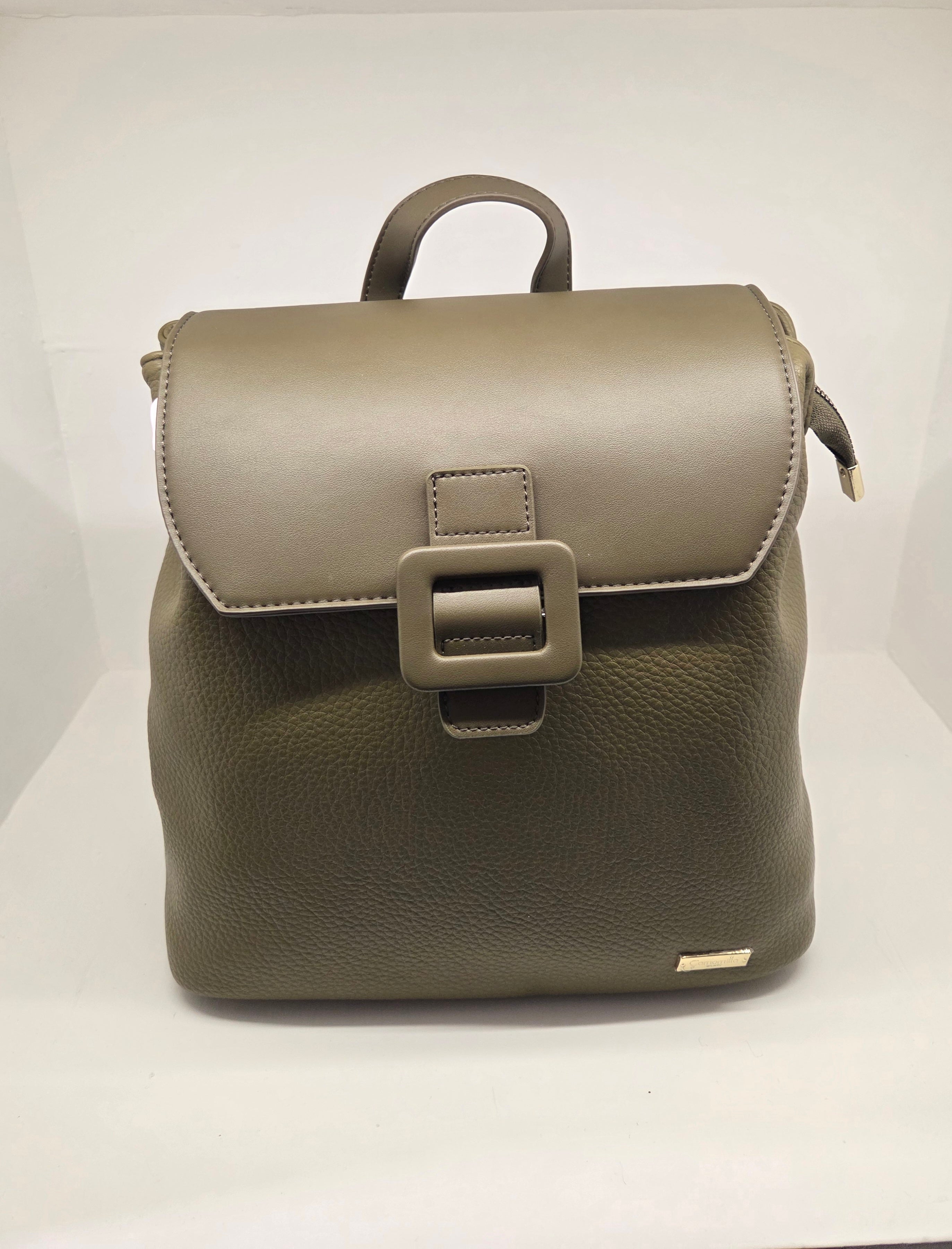 Zaino tess di camomilla Milano beige / verde / rosa/ nero