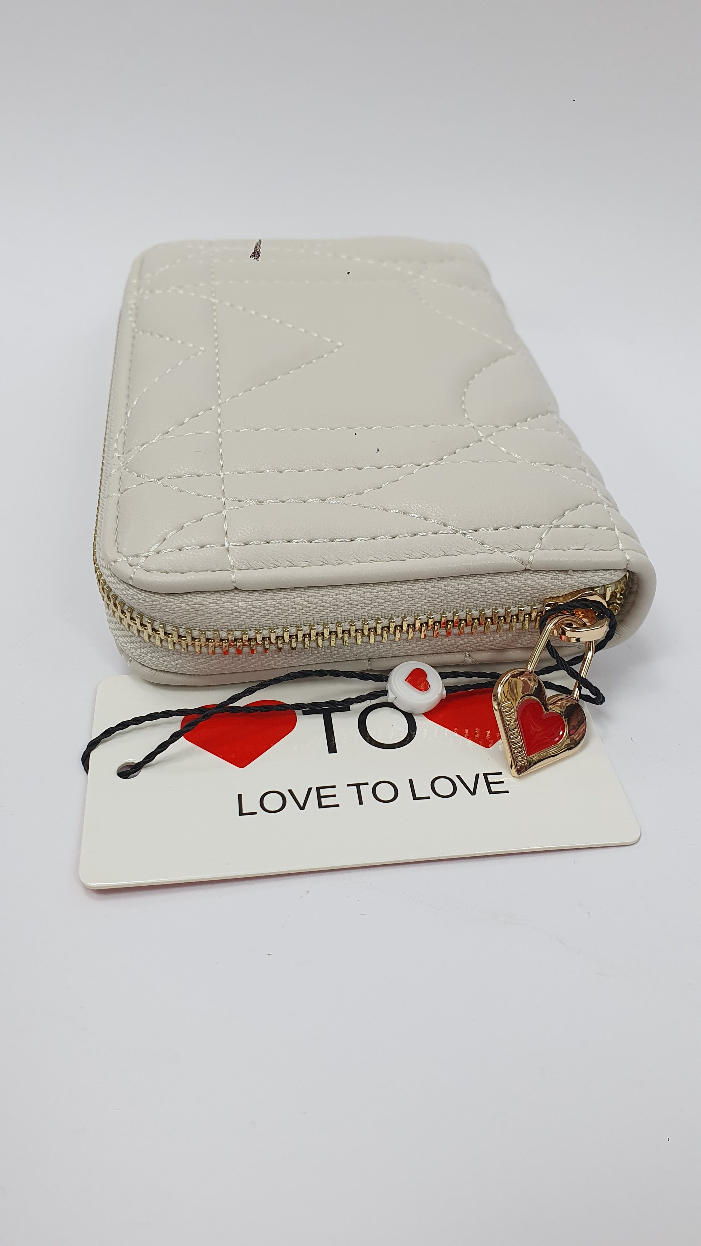 Portafoglio piccolo donna di love to love lo-444 nero / bianco