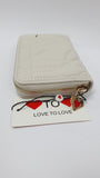 Portafoglio piccolo donna di love to love lo-444 nero / bianco