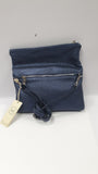 Borsa tracolla pelletteria veneta F815 blu