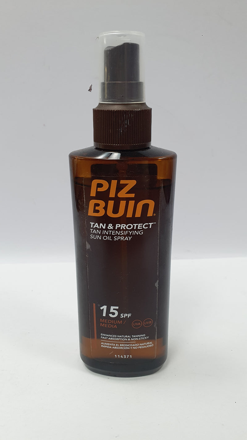Piz buin olio spray abbronzante con spf 15 150ml