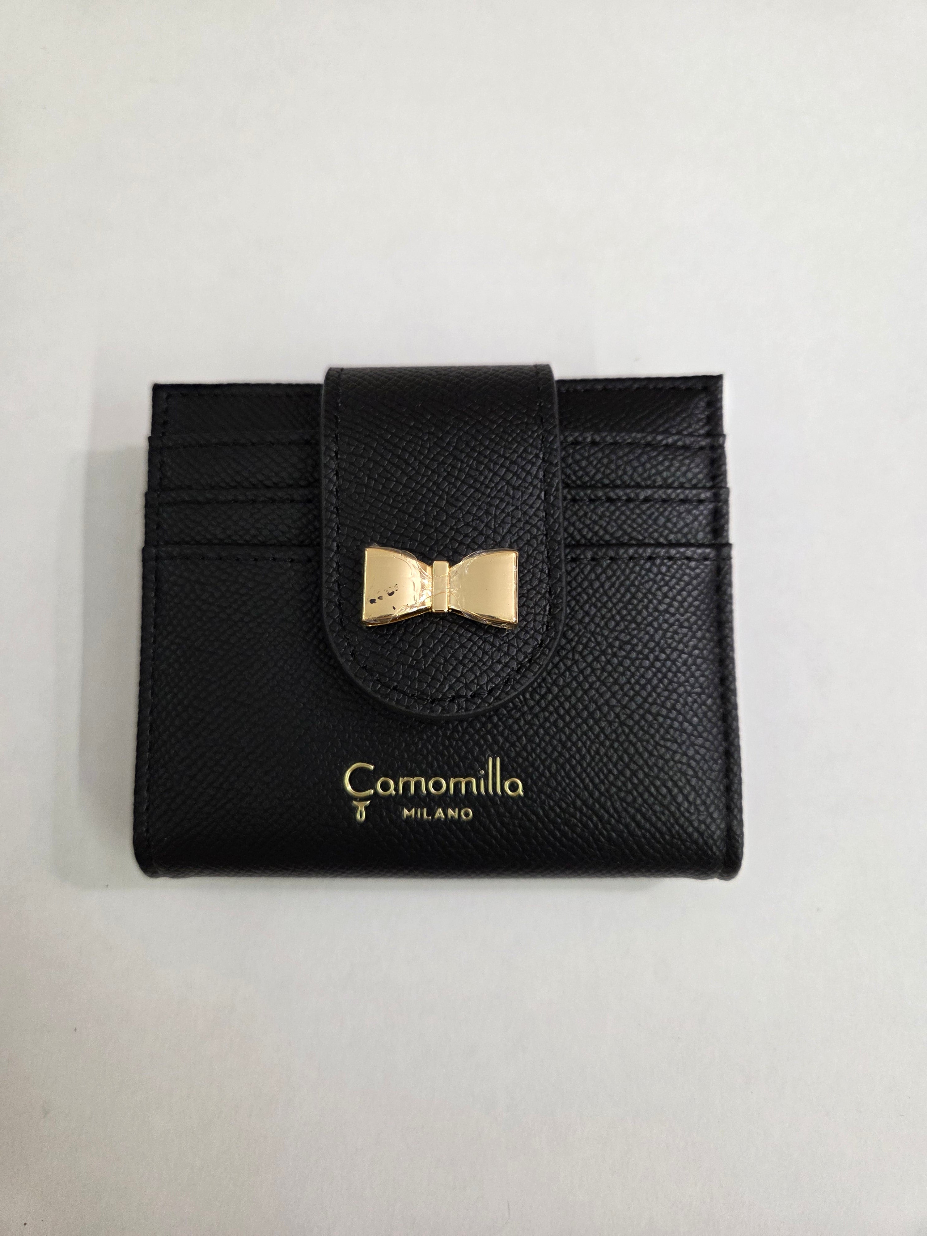 Portacarte M nice office di camomilla Milano nero/taupe/ rosa/ rosso