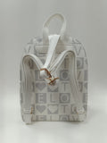 Zaino donna love to love LO453 bianco/ azzurro