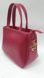 borsa donna a mano di beverly hills polo club bh-3842 nero/ cuoio/ fuxia