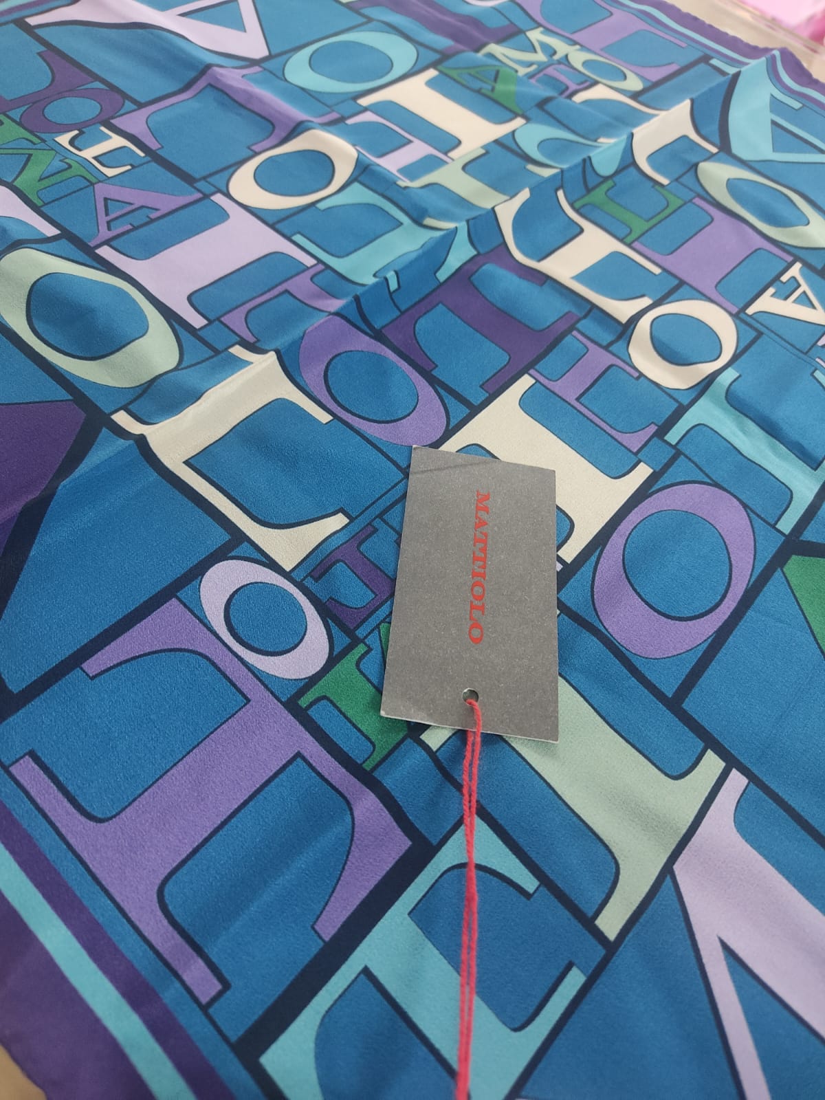 Foulard donna di gai mattiolo azzurro
