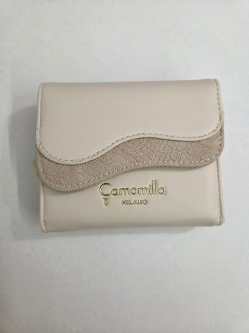 Portafoglio s emma di camomilla Milano marrone/ off white