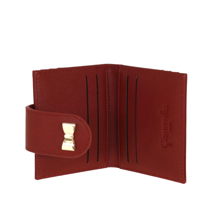 Portacarte M nice office di camomilla Milano nero/taupe/ rosa/ rosso