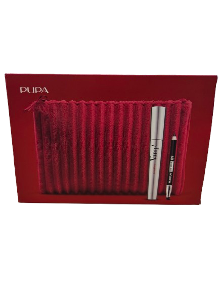 Confezione regalo pupa con mascara e matita nera