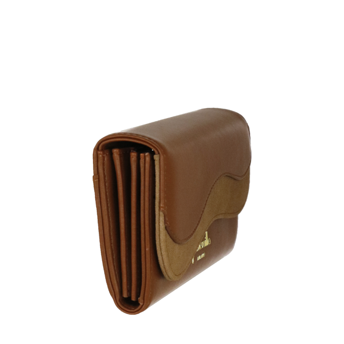 Portafoglio L emma di camomilla Milano marrone/off white