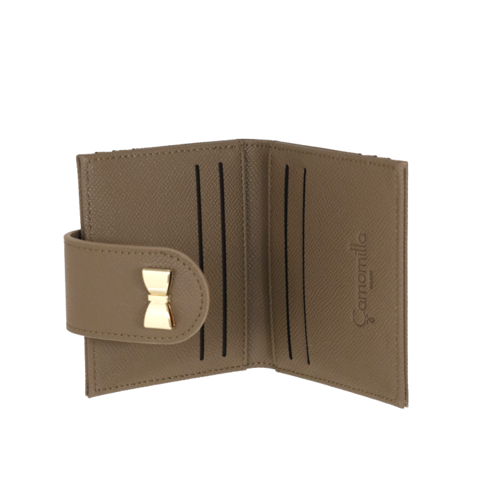 Portacarte M nice office di camomilla Milano nero/taupe/ rosa/ rosso