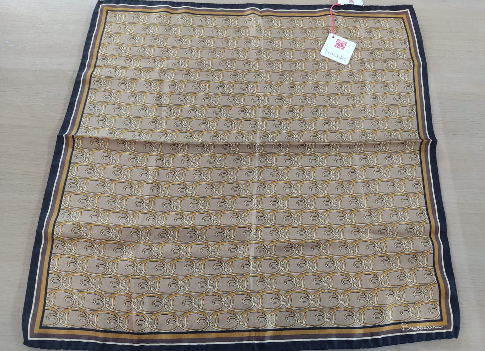 Foulard donna braccialini beige