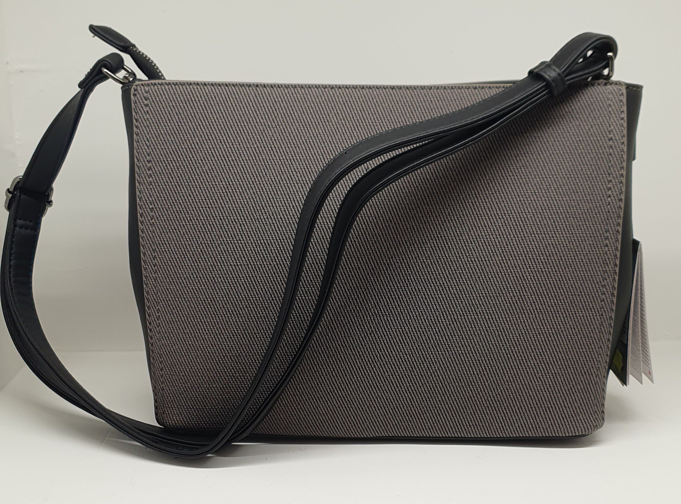 borsa donna beverly hiills polo club bh-4212 beige/ nero