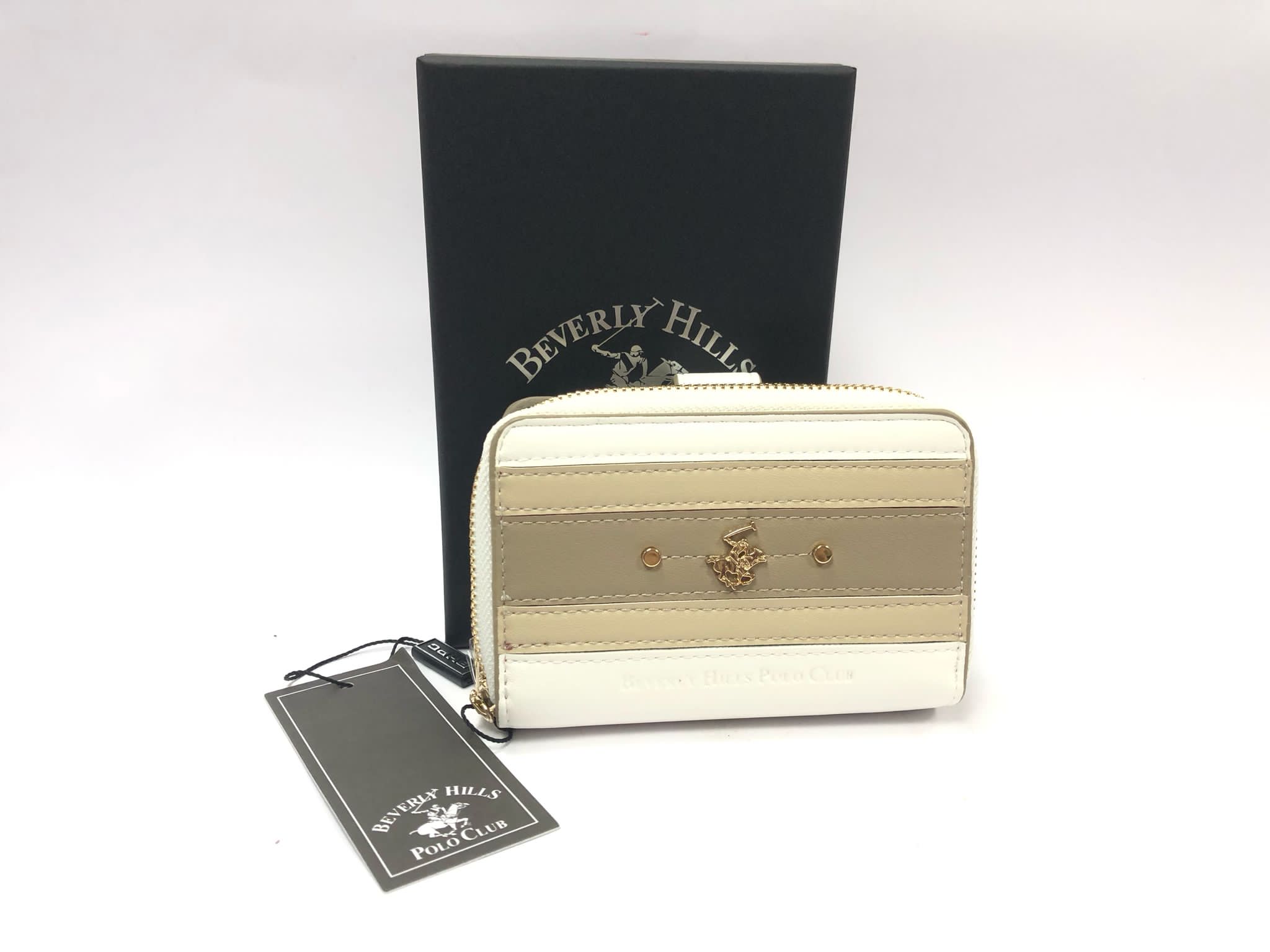 Portafoglio donna di beverly hills polo club bh-4044 bianco